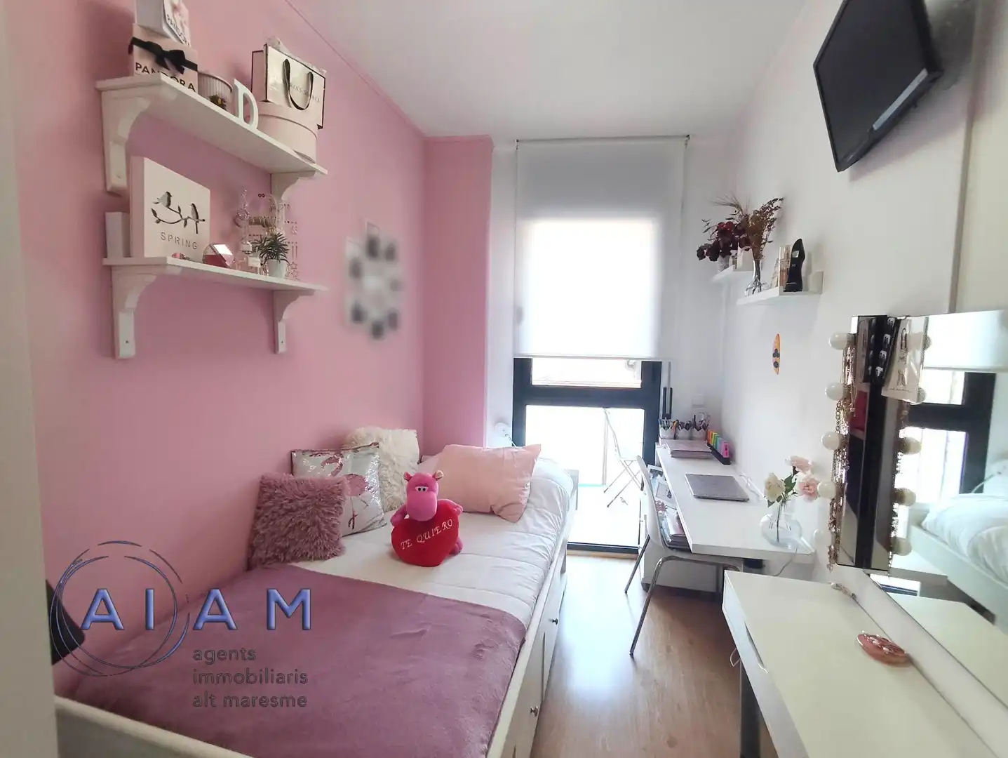 Bedroom of Flat for sale in Tordera  with Air Conditioner and Heating