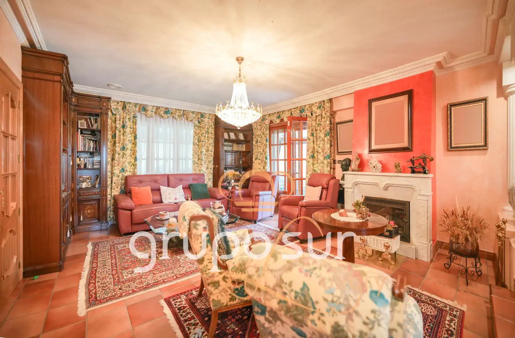 Sala de estar de Casa o chalet en venta en Traspinedo con Calefacción, Jardín privado y Terraza