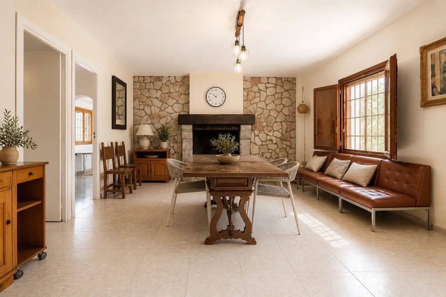 Comedor de Casa o chalet en venta en Riudecanyes con Jardín privado, Terraza y Trastero