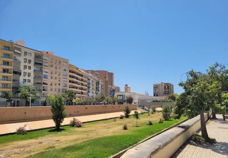 Außenansicht von Dachboden zum Verkauf in Málaga mit Klimaanlage, Heizung und Terrasse