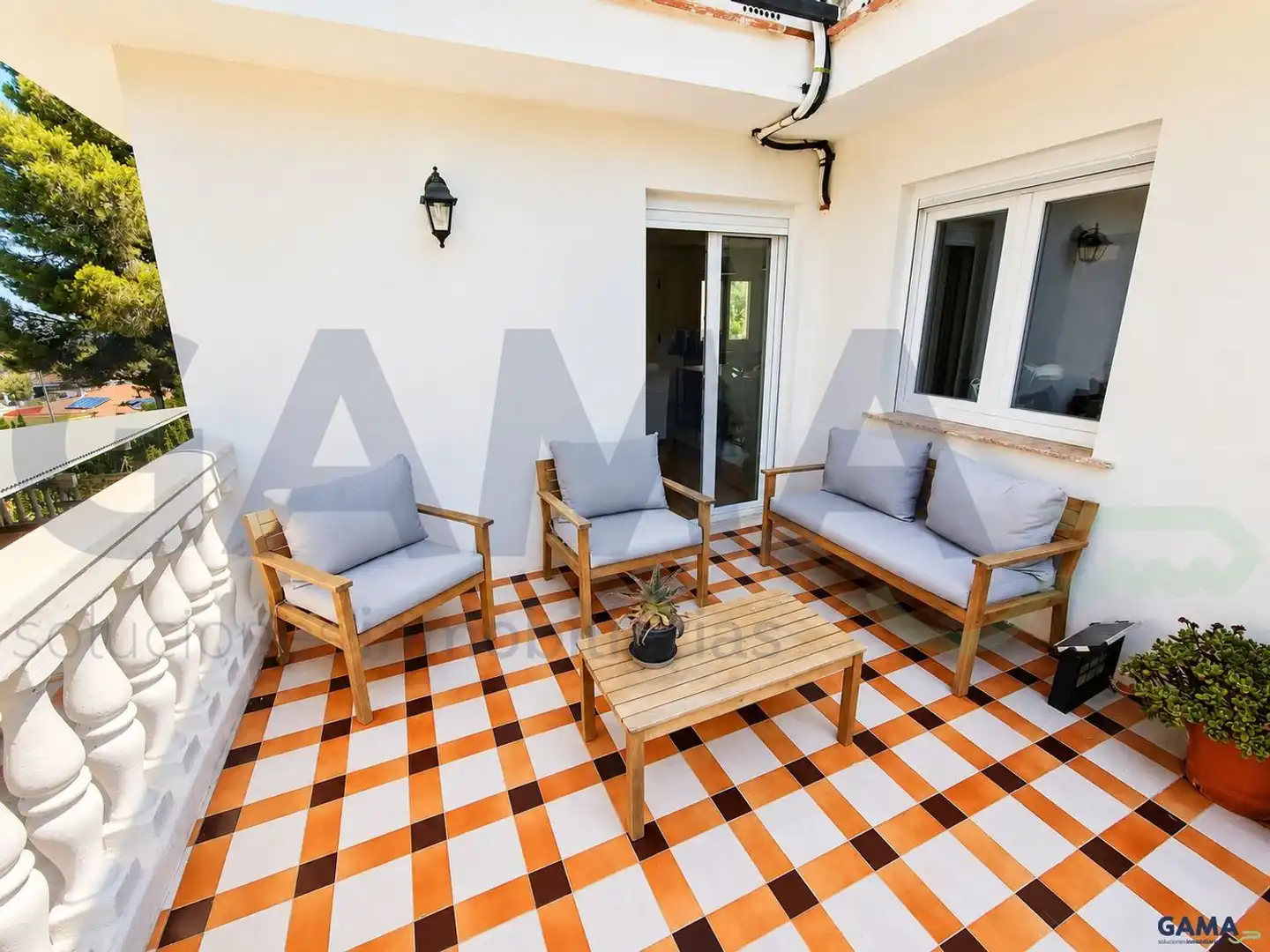 Terrace of Houses for sale in Alberic  with Air Conditioner, Terrace and Swimming Pool