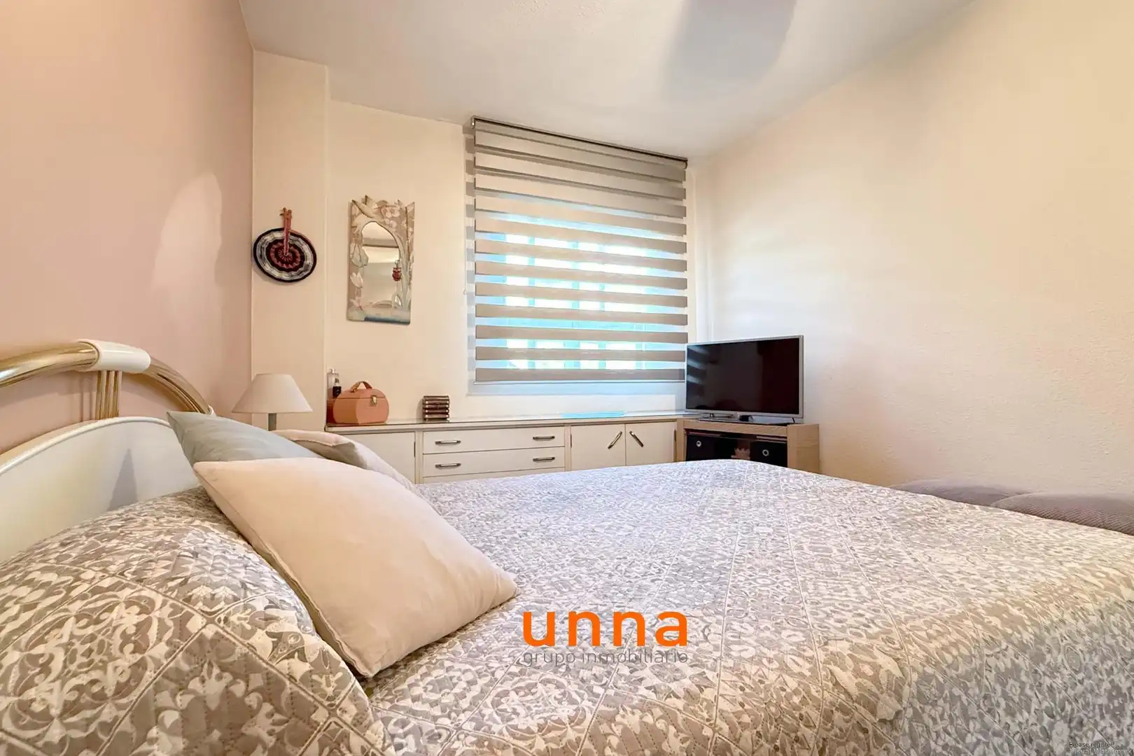 Bedroom of Flat for sale in Móstoles  with Air Conditioner, Parquet flooring and Terrace