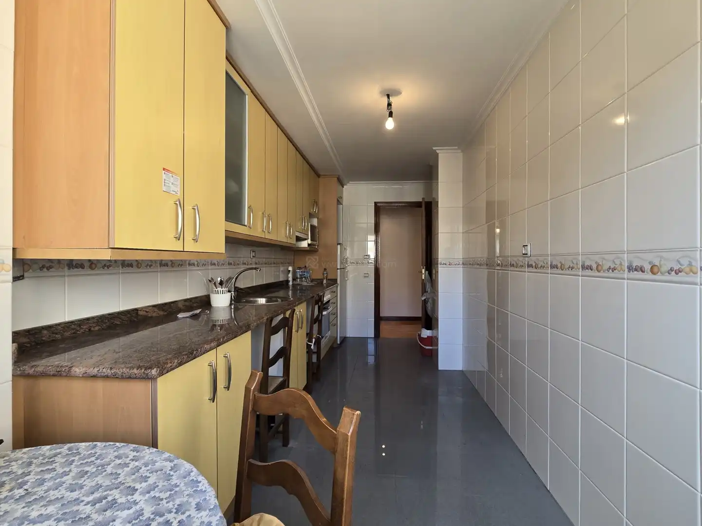 Kitchen of Flat for sale in  Logroño  with Heating, Parquet flooring and Storage room