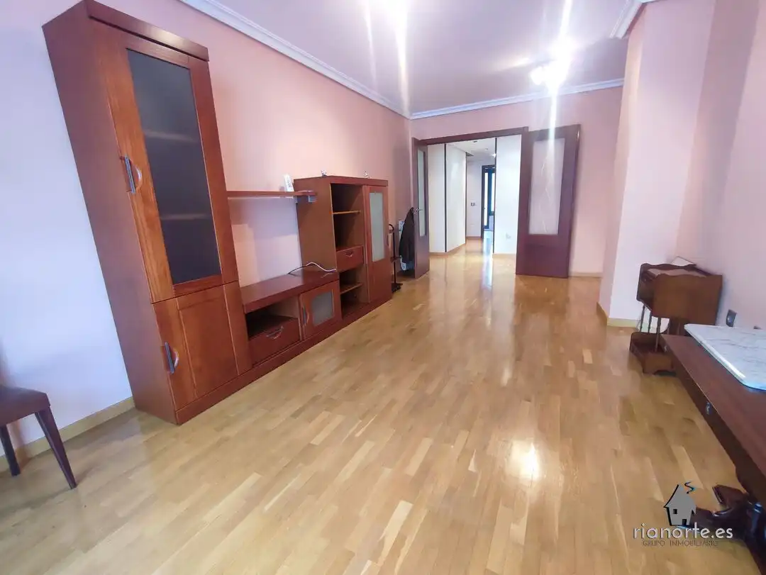 Living room of Flat for sale in Langreo  with Heating, Terrace and Storage room