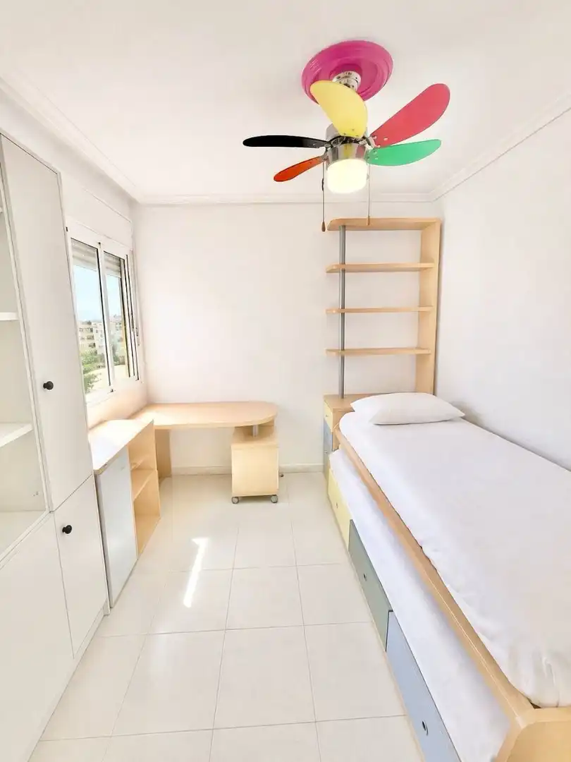 Bedroom of Apartments for rent in Los Alcázares  with Heating, Terrace and Furnished