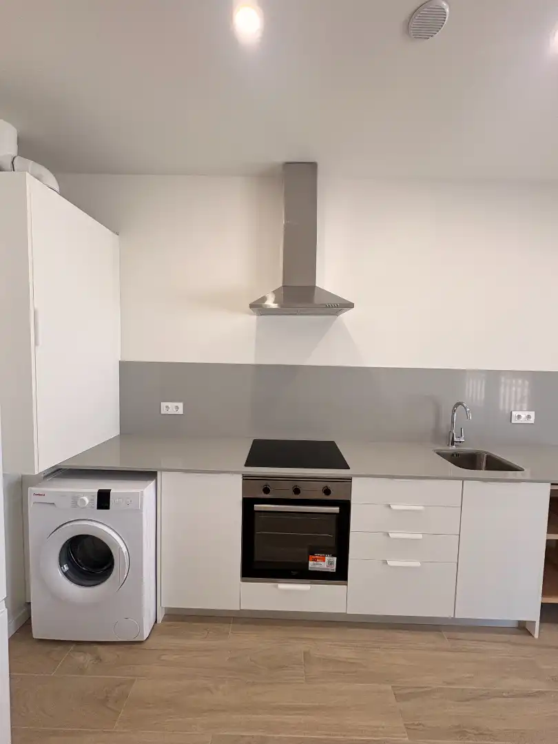 Cocina de Estudio de alquiler en Xàtiva con Amueblado, Horno y Lavadora