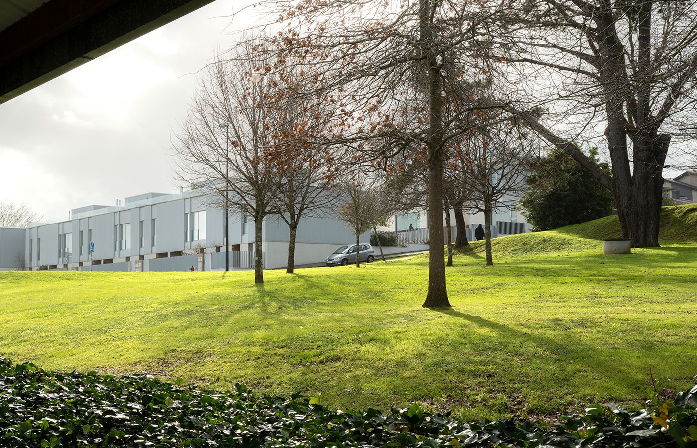 Vista exterior de Casa o xalet en venda en Oleiros amb Calefacció, Jardí privat i Parquet