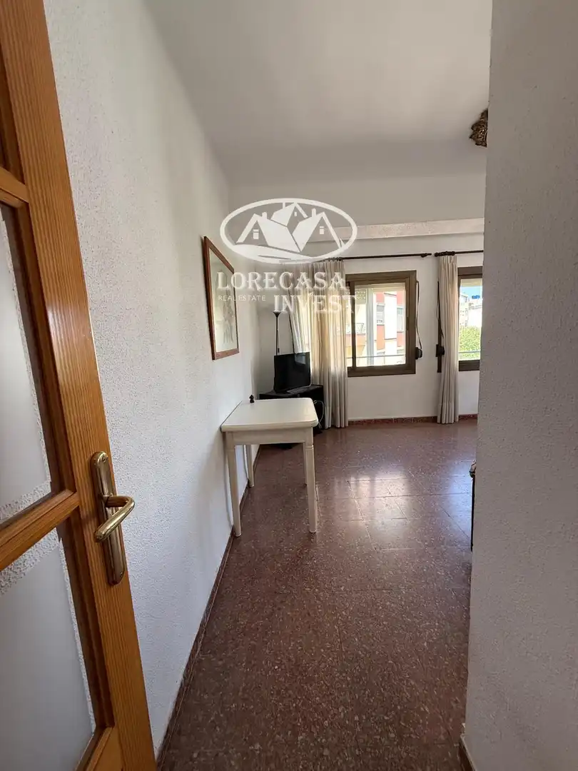 Living room of Flat for sale in  Palma de Mallorca  with Air Conditioner, Terrace and Furnished