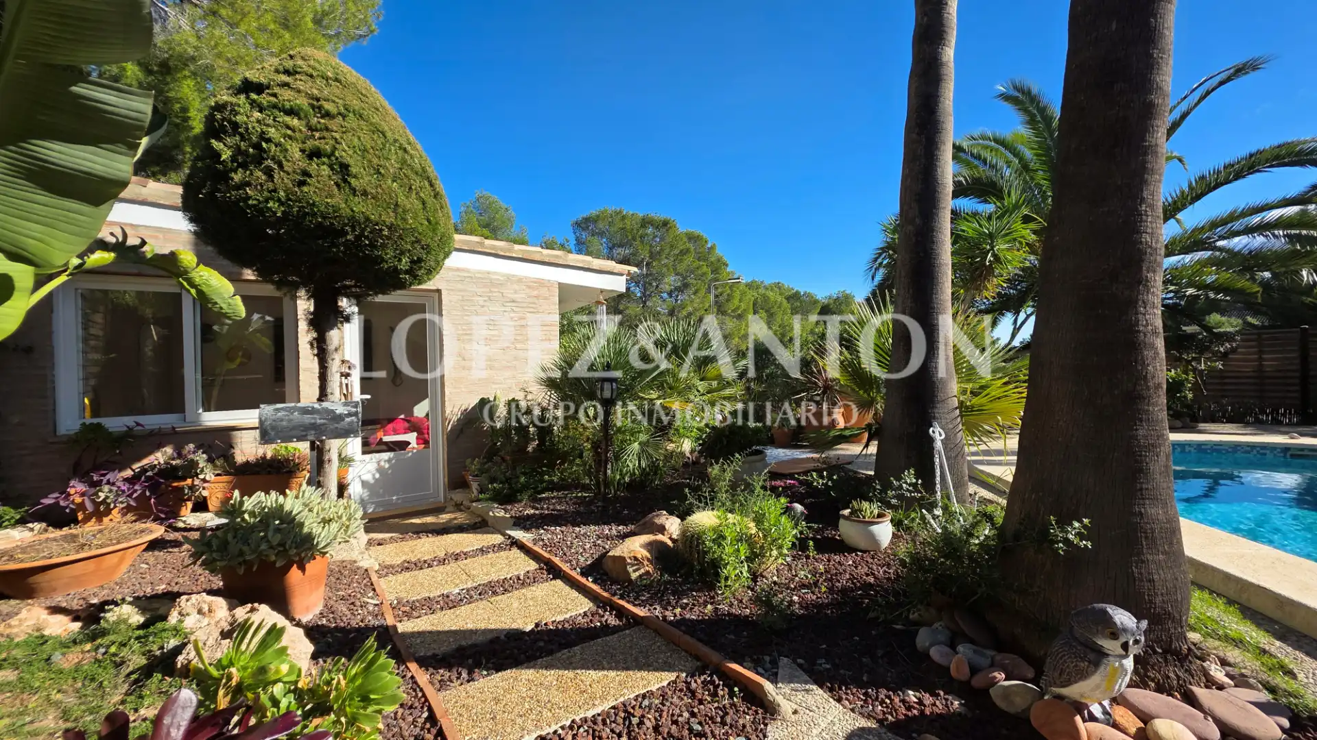 Garten von Haus oder Chalet zum Verkauf in L'Eliana mit Klimaanlage, Heizung und Privatgarten