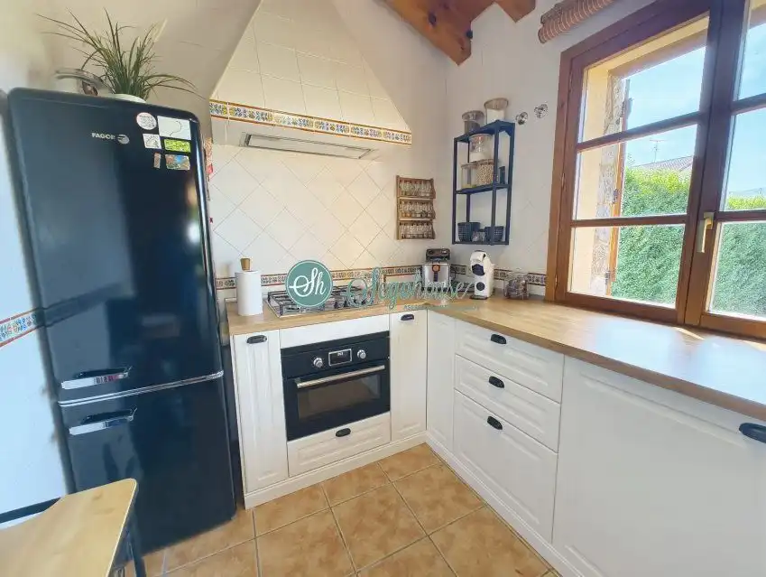 Cocina de Casa o chalet en venta en Palazuelos de Eresma con Calefacción, Terraza y Amueblado
