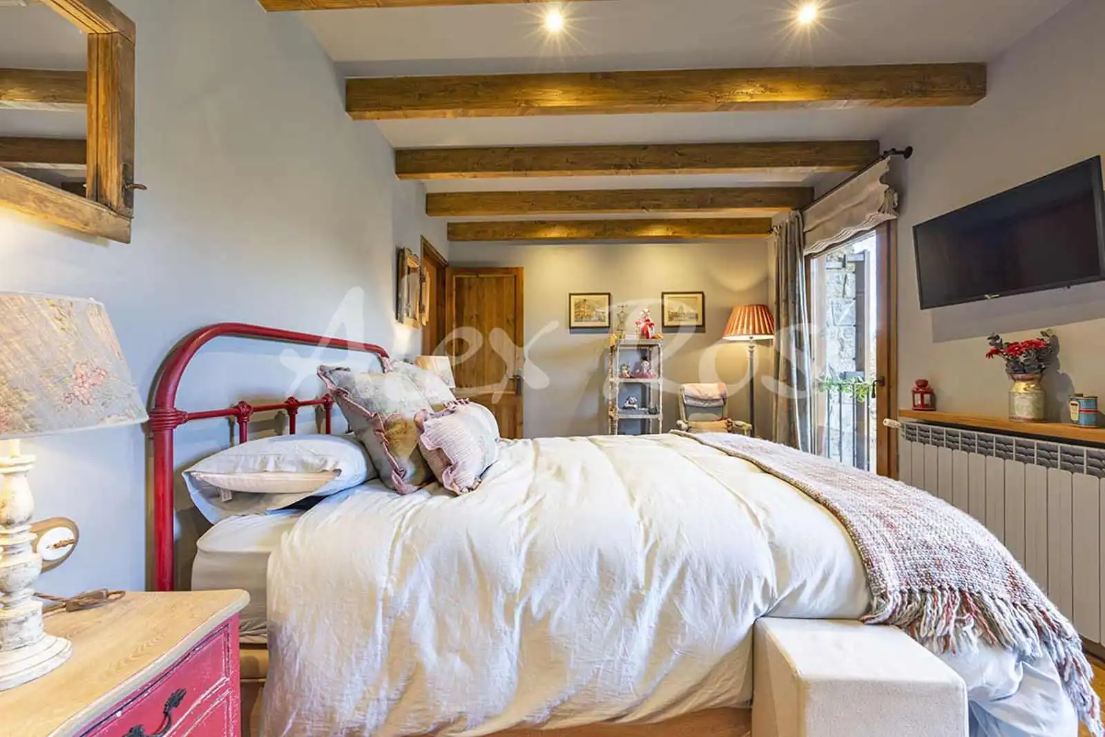 Bedroom of Houses for sale in Urús  with Heating, Private garden and Terrace