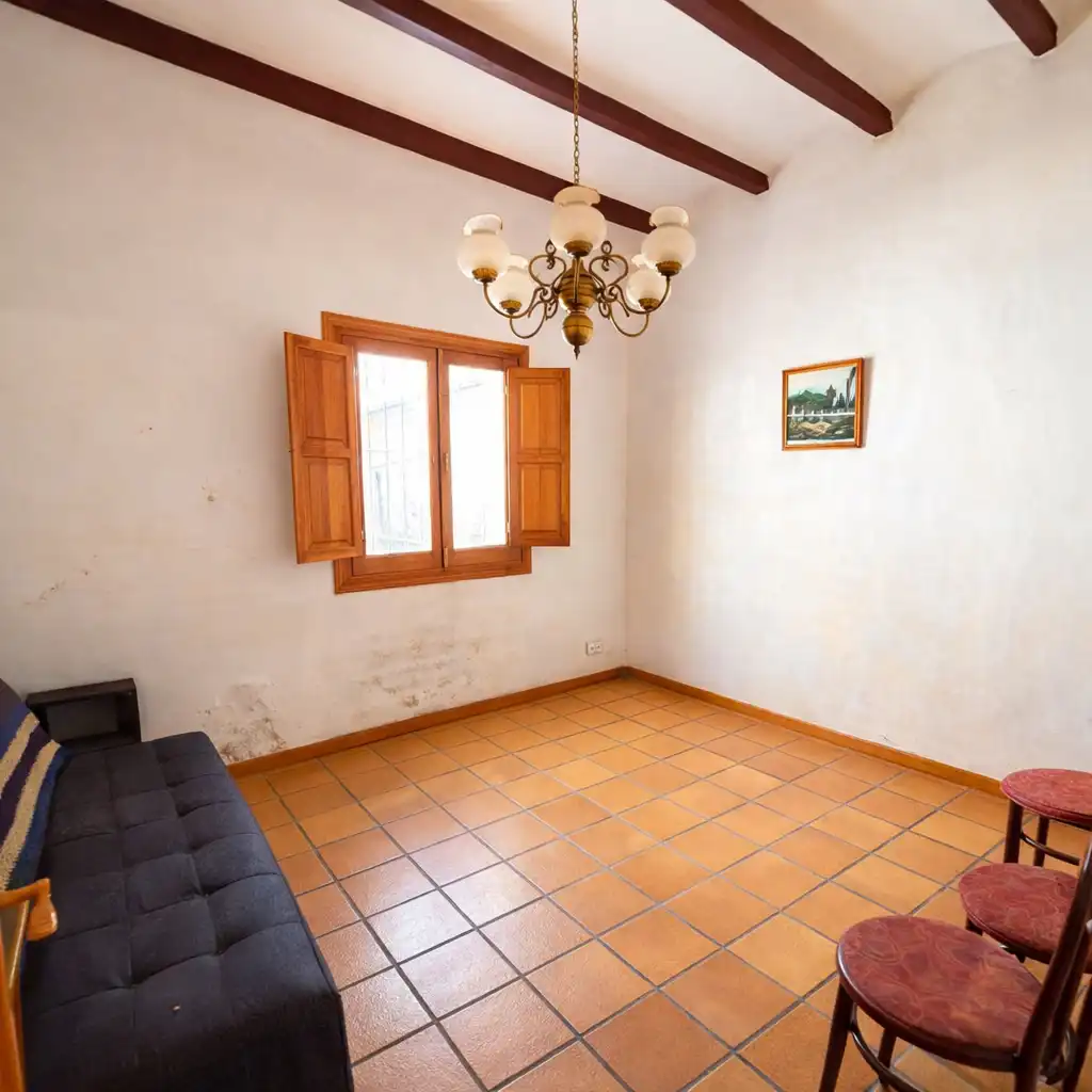 Sala de estar de Casa adosada en venta en Xàtiva con Aire acondicionado, Terraza y Amueblado