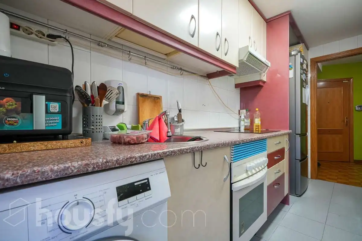 Kitchen of Flat for sale in Madrid  with Air Conditioner, Heating and Terrace
