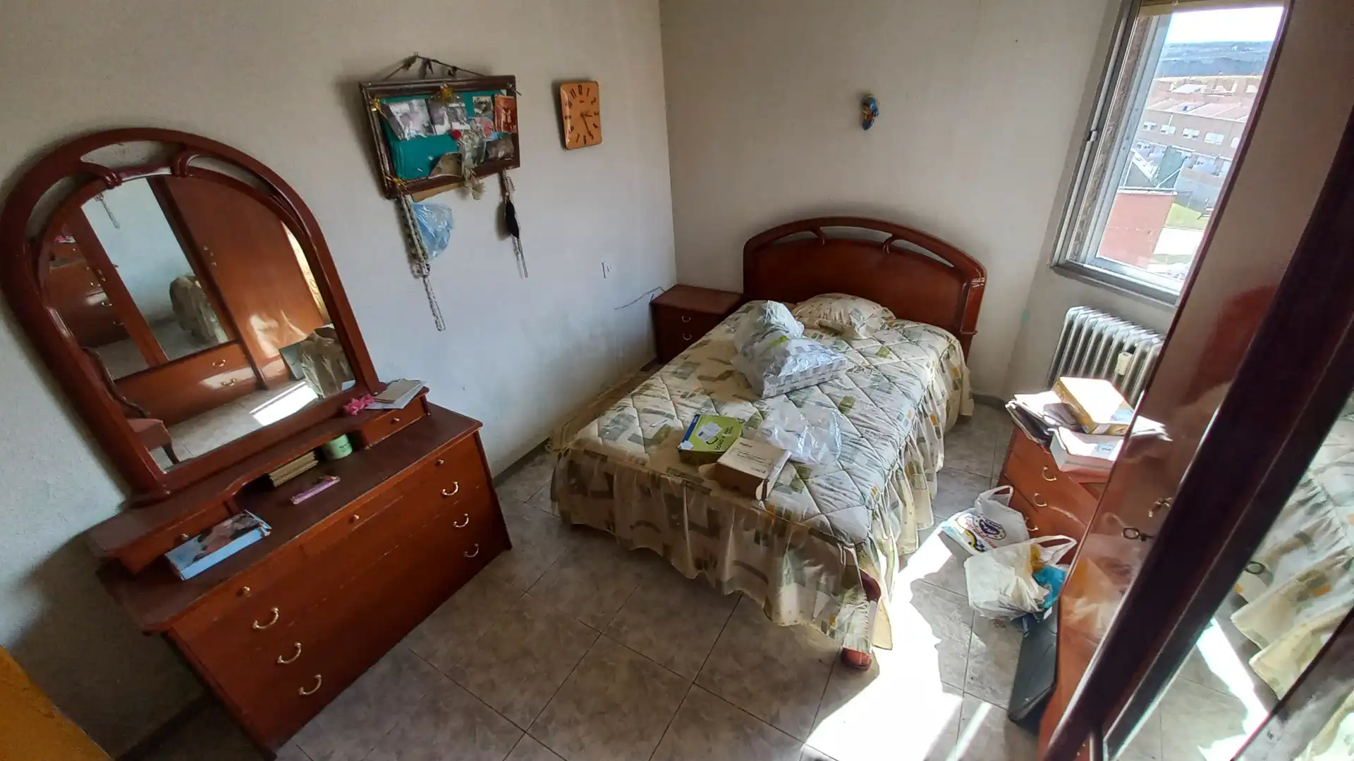 Bedroom of Flat for sale in Zamora Capital   with Heating and Furnished