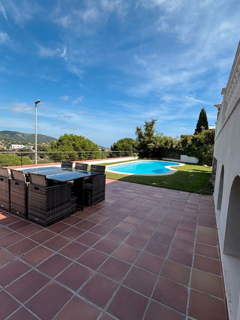 Terrassa de Casa o xalet en venda en Calella amb Aire condicionat, Calefacció i Jardí privat