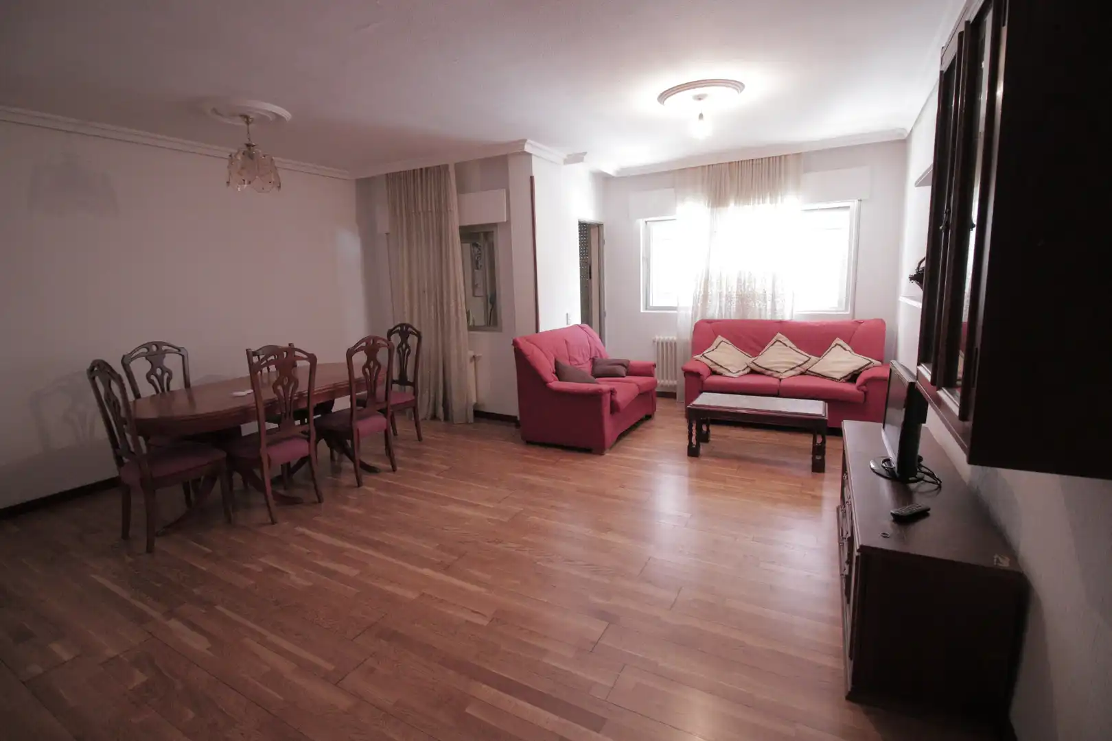Wohnzimmer von Wohnung zur Miete in Cáceres mit Klimaanlage, Heizung und Terrasse