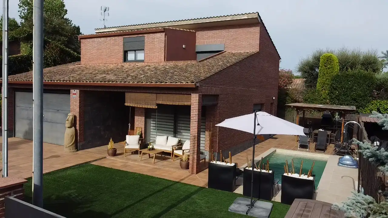 Terrassa de Casa o xalet en venda en Sant Antoni de Vilamajor amb Aire condicionat, Calefacció i Jardí privat