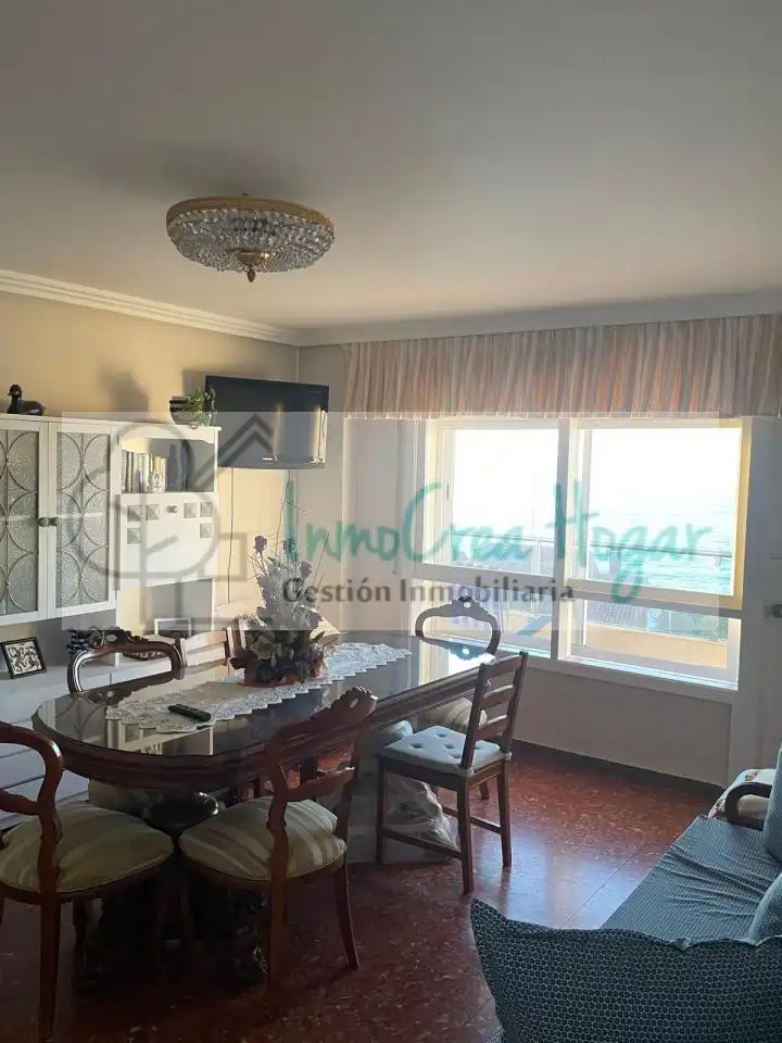 Comedor de Piso de alquiler en Baiona con Terraza y Amueblado