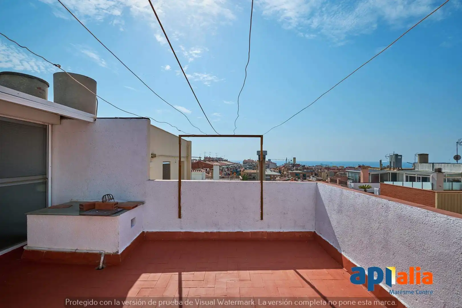 Terrace of Country homes for sale in Mataró  with Heating, Terrace and Storage room