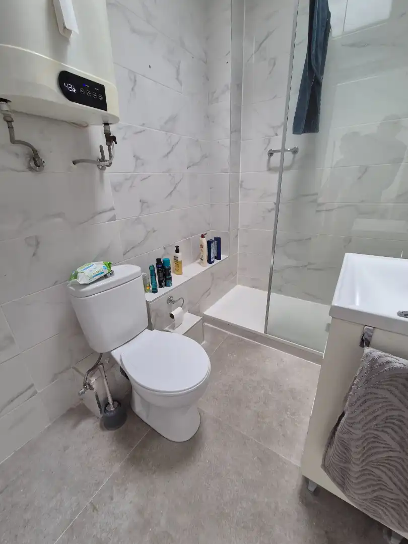 Badezimmer von Wohnung zur Miete in Santa Pola mit Terrasse und Möbliert