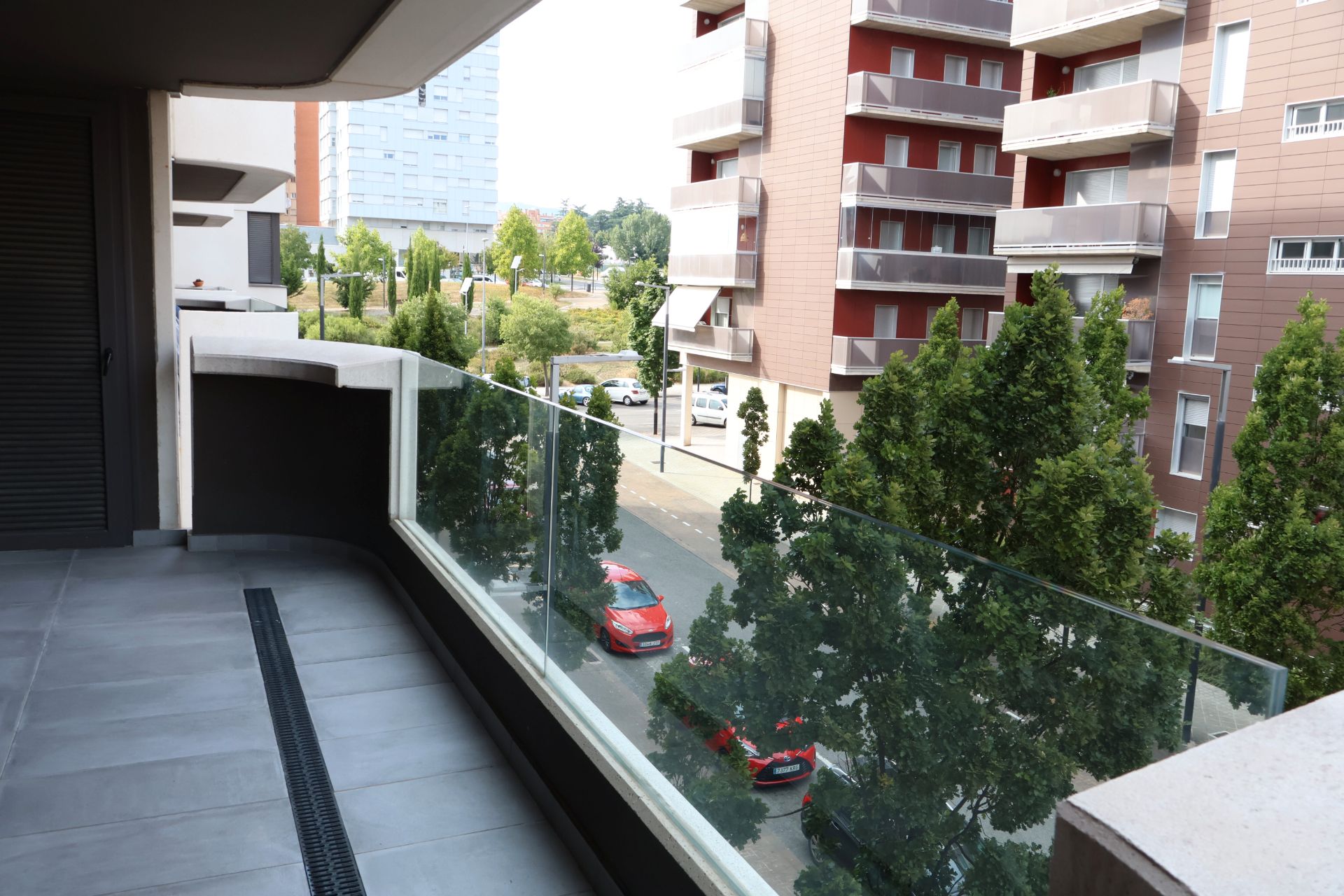Terrace of Flat for sale in  Pamplona / Iruña  with Heating, Parquet flooring and Storage room