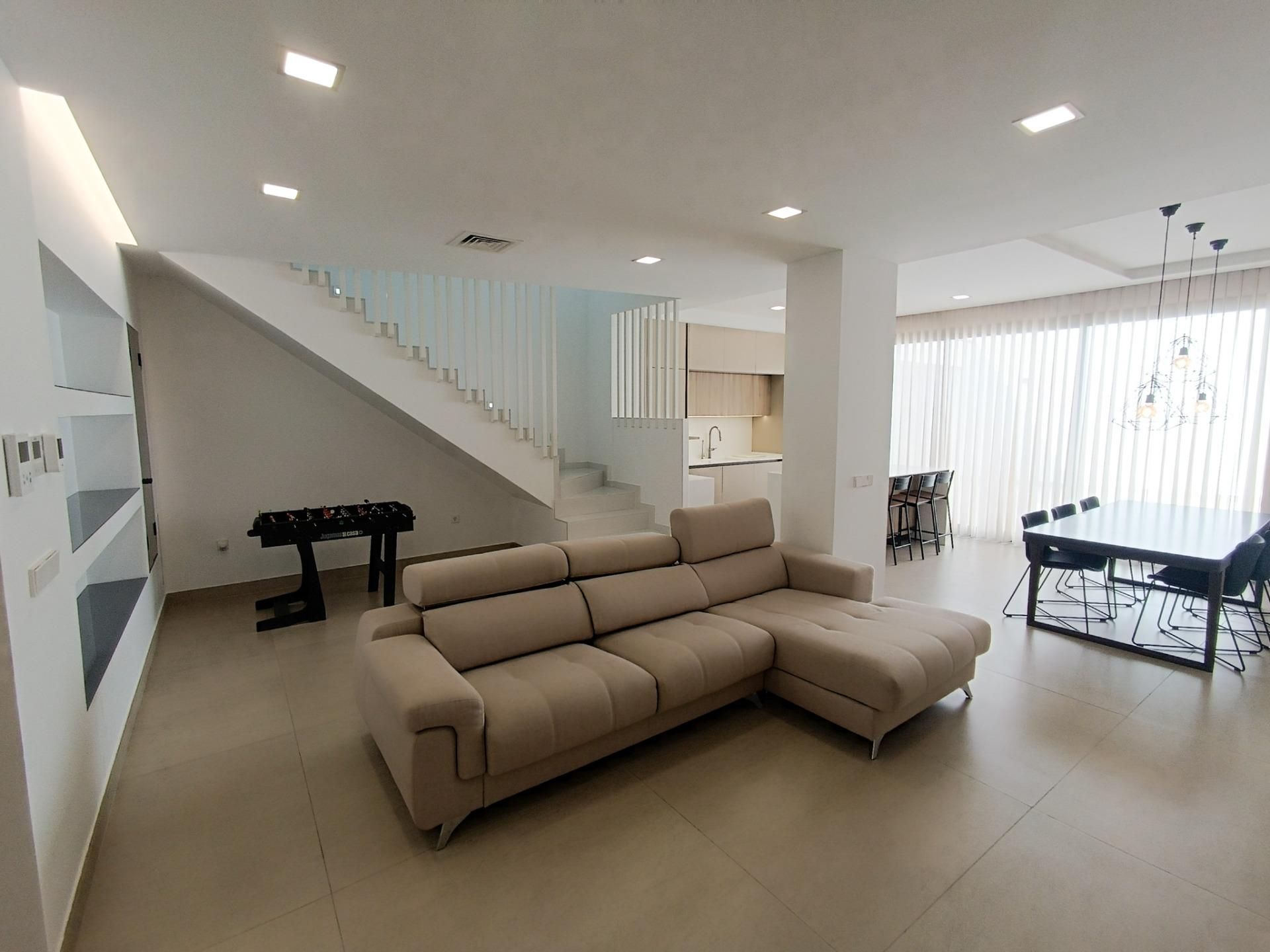 Sala de estar de Casa o chalet en venta en Villanueva de Castellón con Aire acondicionado, Terraza y Balcón