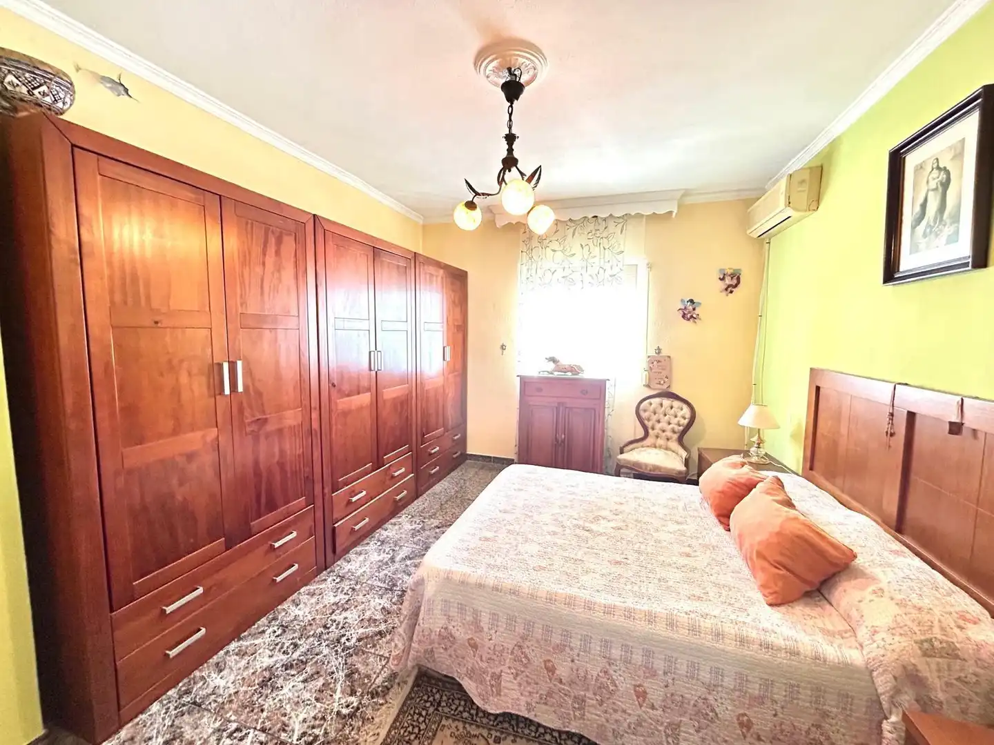Bedroom of Houses for sale in Málaga  with Air Conditioner and Terrace
