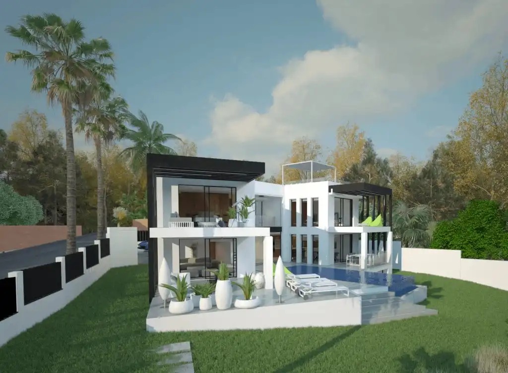 Villa mit Pool zum Verkauf in Elviria - Cabopino, imagen 16