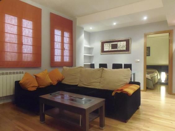 Living room of Flat to rent in  Zaragoza Capital  with Air Conditioner and Heating