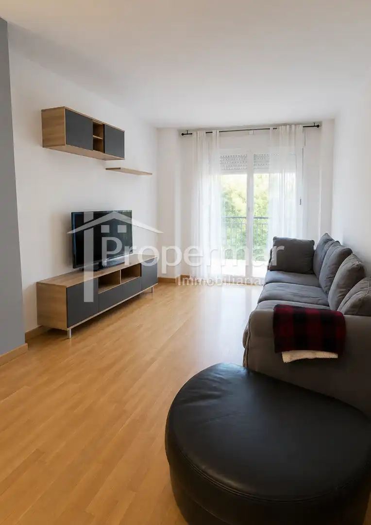Sala de estar de Piso en venta en Badalona con Aire acondicionado y Calefacción