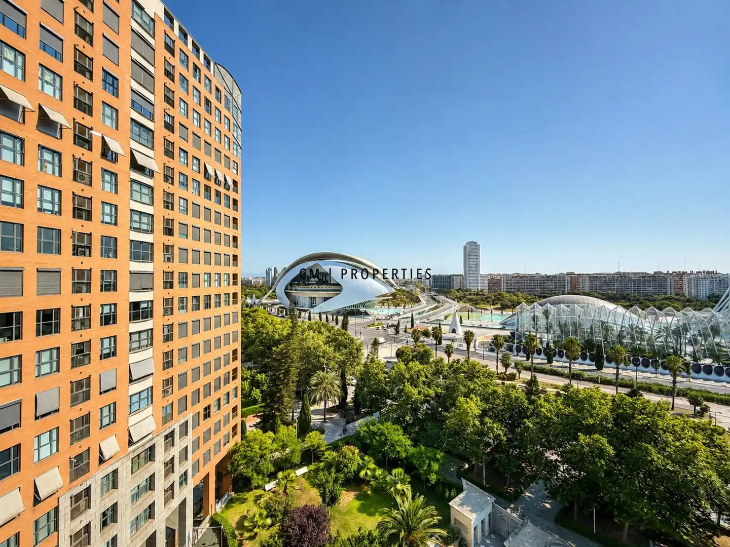Vista exterior de Pis de lloguer en Valencia amb Aire condicionat, Calefacció i Piscina