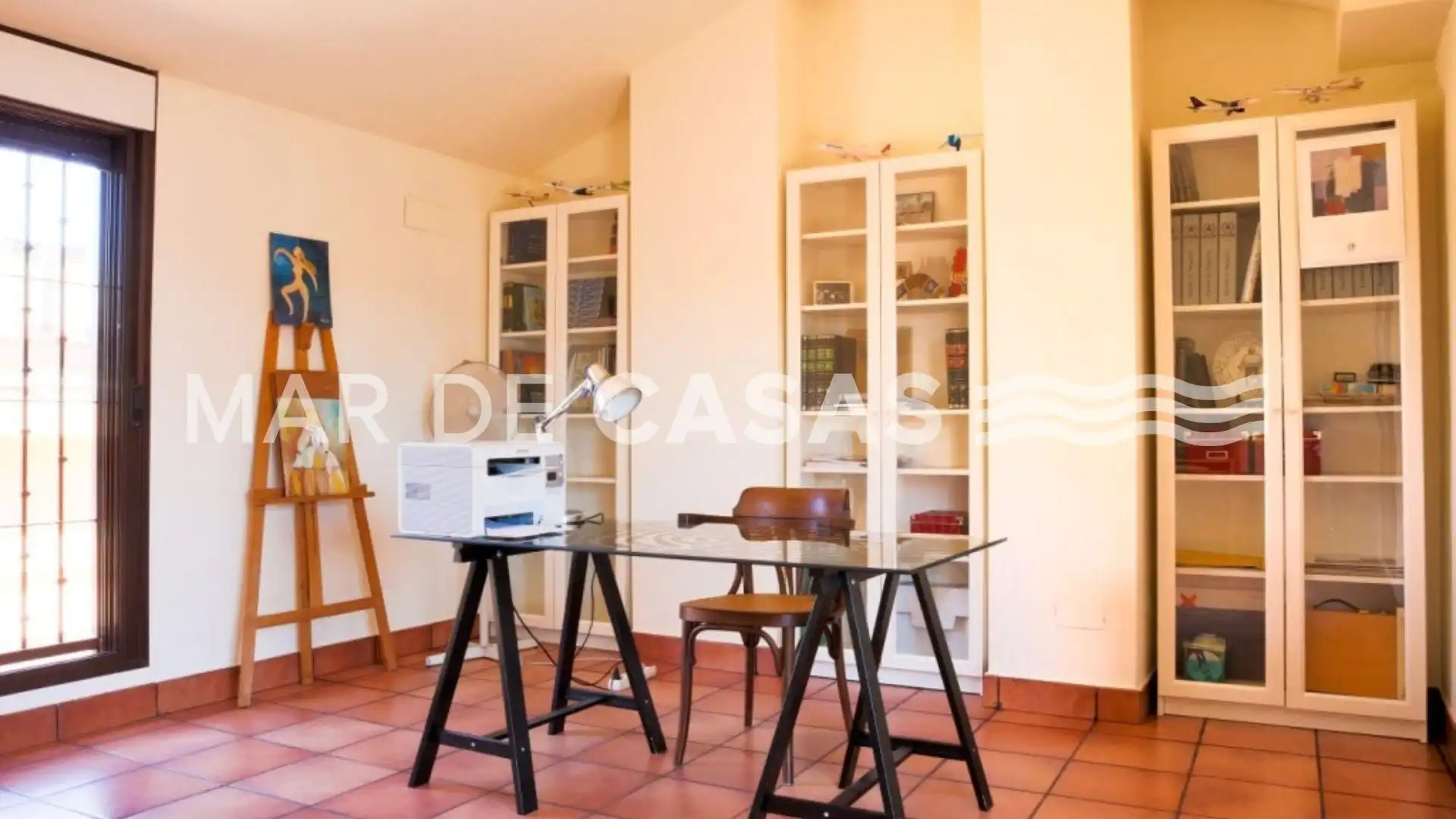 Dormitori de Casa adosada en venda en Sant Joan d'Alacant amb Aire condicionat, Calefacció i Jardí privat
