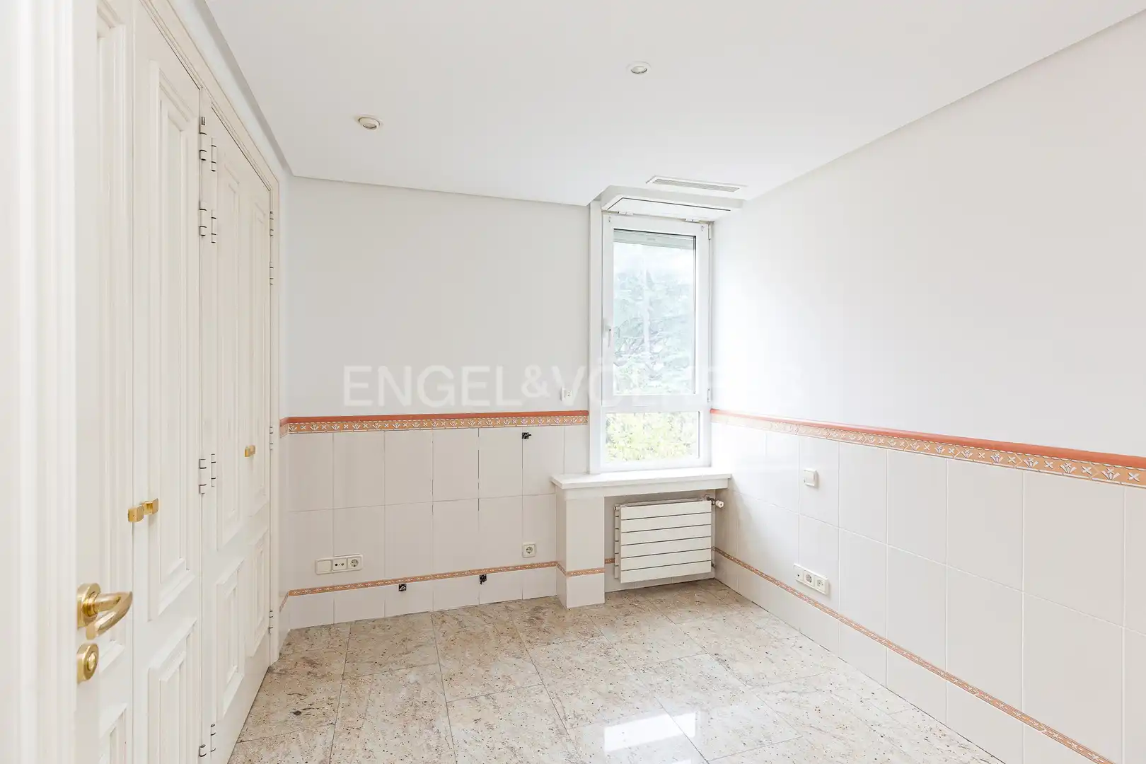 Esszimmer von Wohnung zur Miete in Madrid mit Klimaanlage, Heizung und Privatgarten