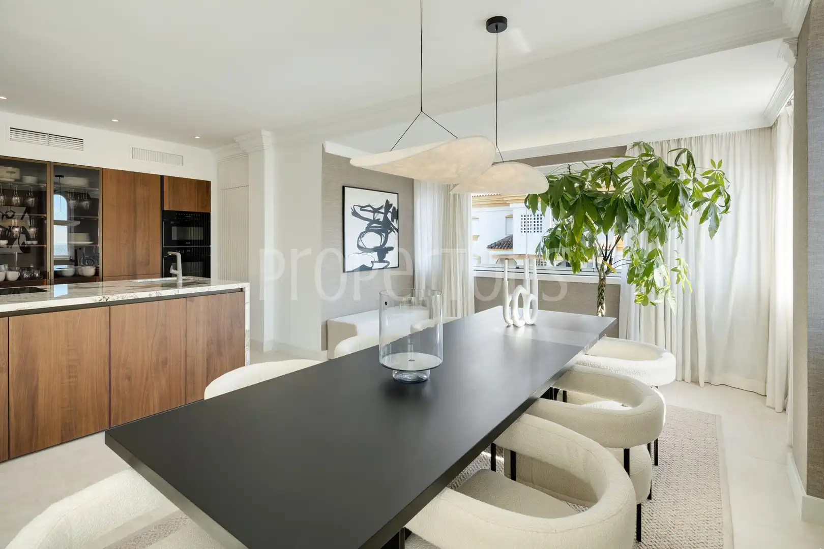 Dining room of Flat for sale in Marbella