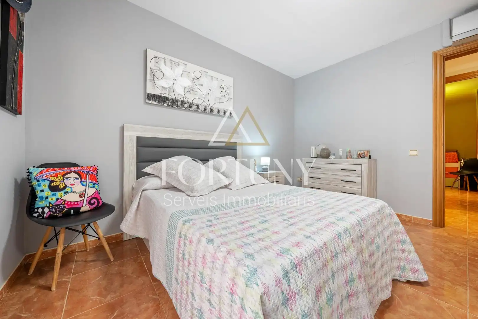 Bedroom of Flat for sale in Reus  with Air Conditioner, Heating and Balcony
