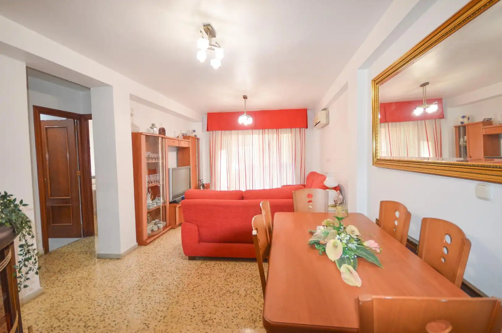 Living room of Flat for sale in Almería  with Air Conditioner and Heating