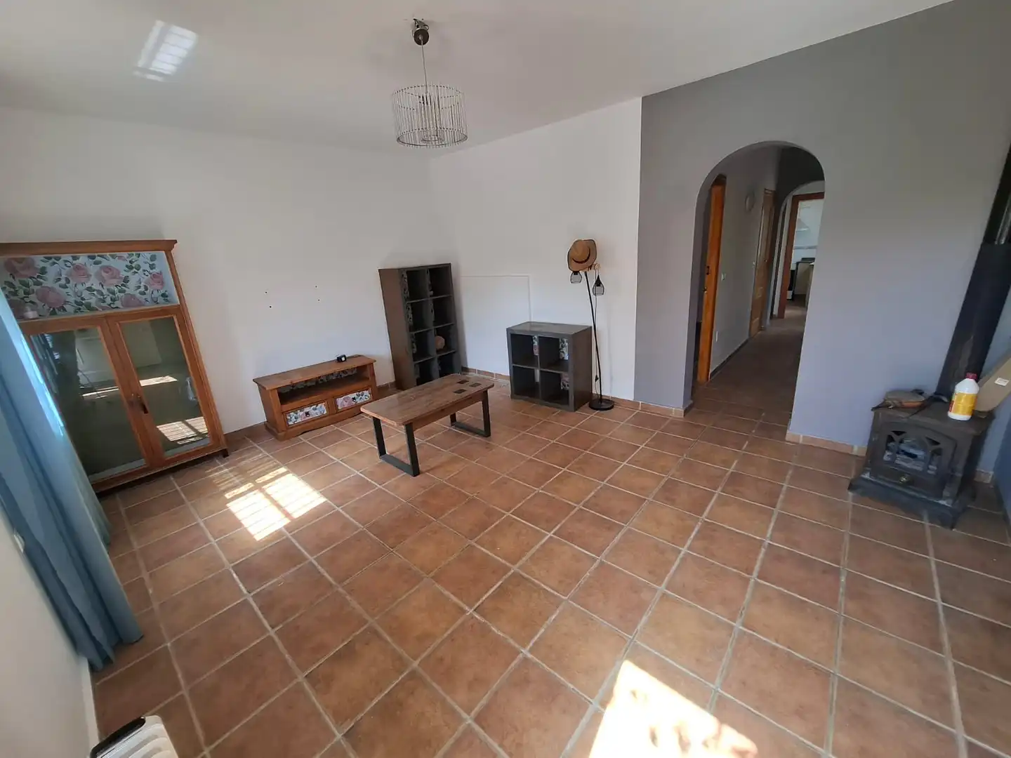 Wohnzimmer von Country house zur Miete in Cartagena mit Privatgarten, Terrasse und Abstellraum