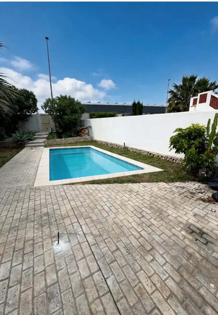 Piscina de Casa o xalet de lloguer en Dénia amb Aire condicionat, Calefacció i Jardí privat