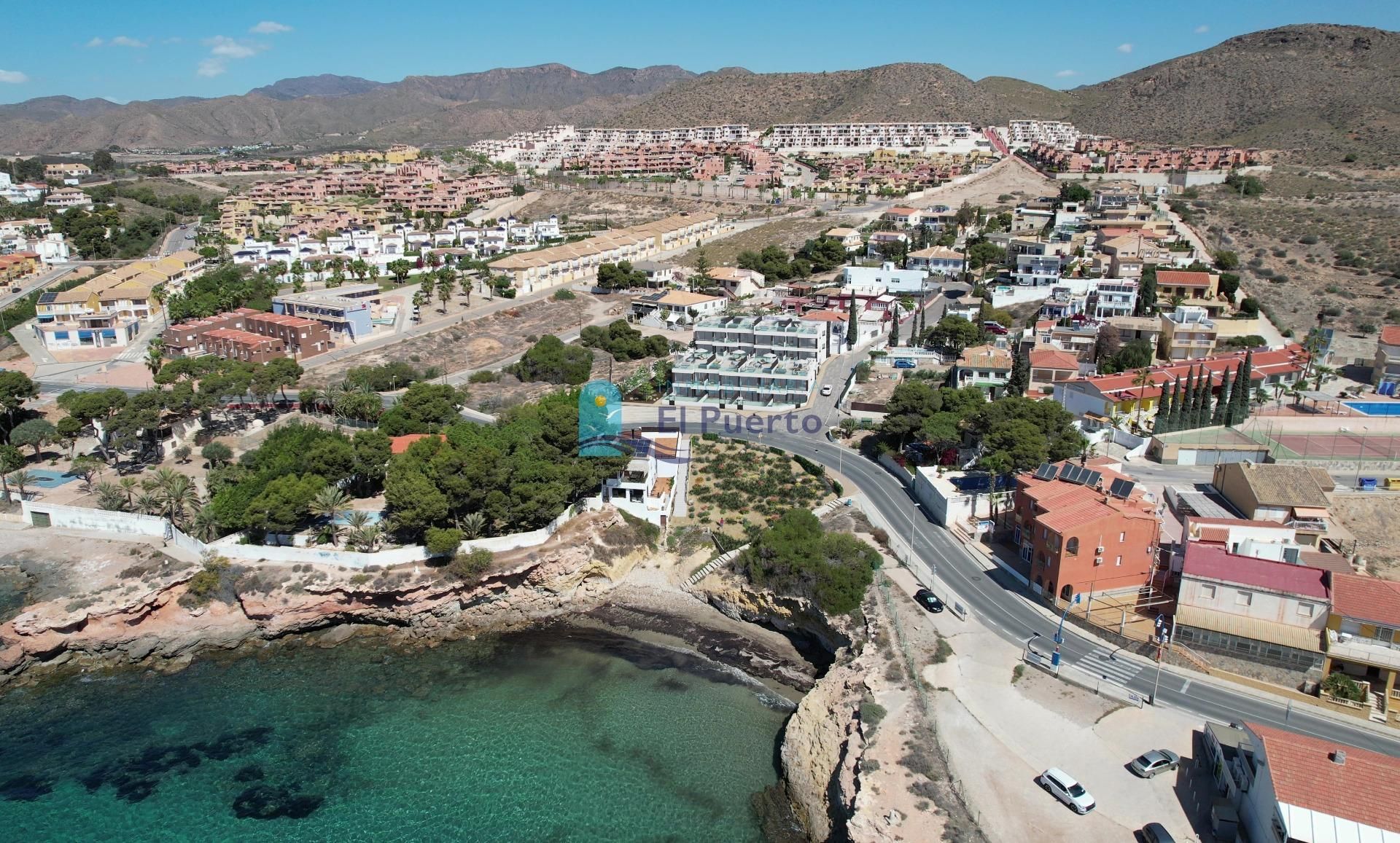 Vista exterior de Pis en venda en Cartagena amb Calefacció, Jardí privat i Terrassa