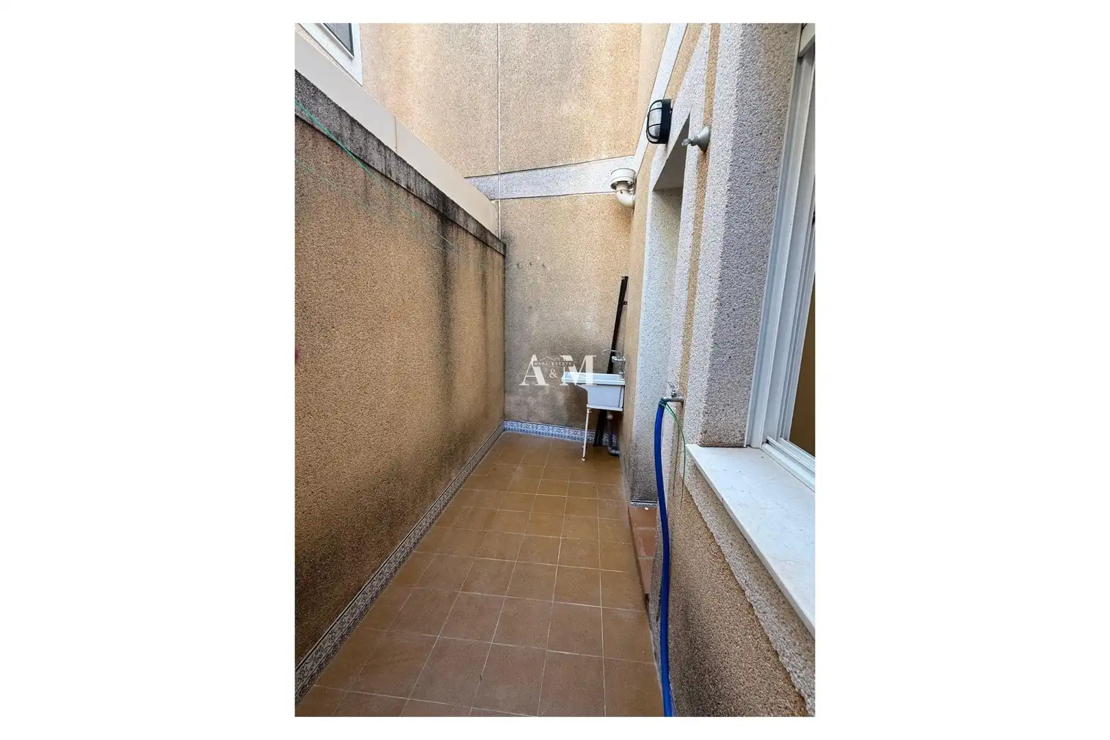 Terrassa de Casa adosada de lloguer en San Pedro del Pinatar amb Aire condicionat, Calefacció i Jardí privat