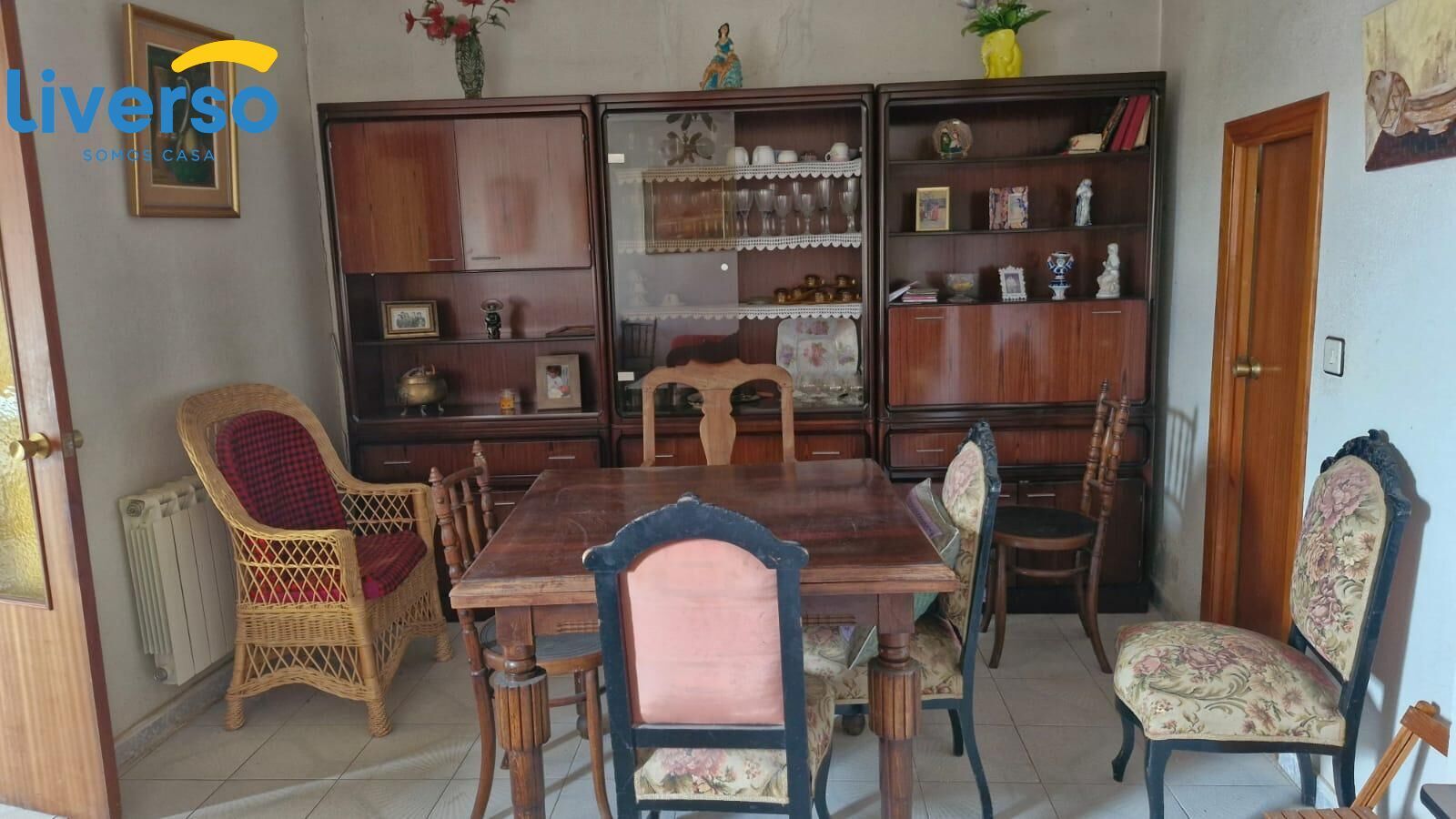 Menjador de Finca rústica en venda en Aranda de Duero amb Calefacció i Jardí privat