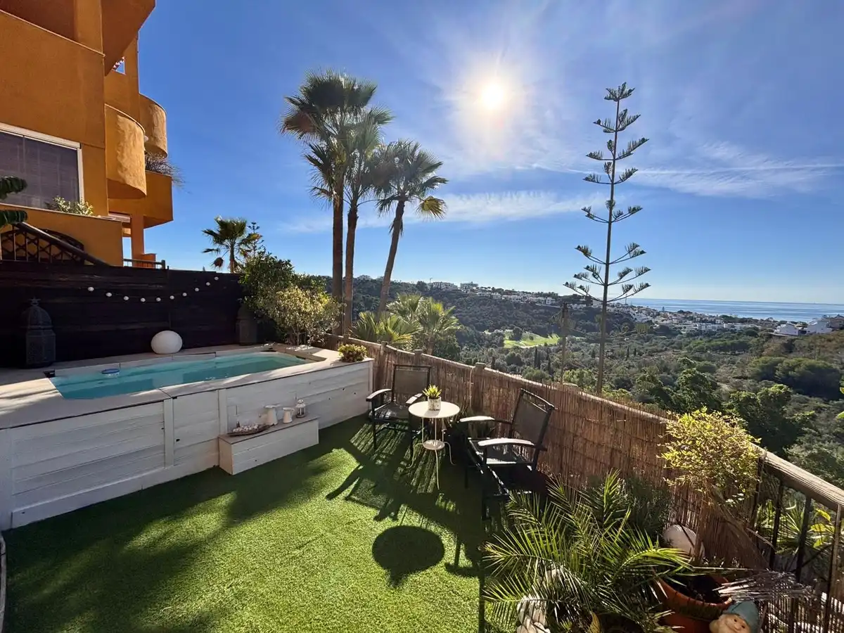Terraza de Apartamento en venta en Marbella