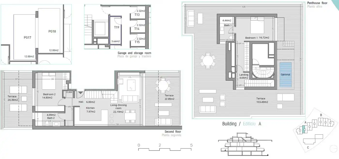 Ático en venta en Estepona con Aire acondicionado, Calefacción y Terraza