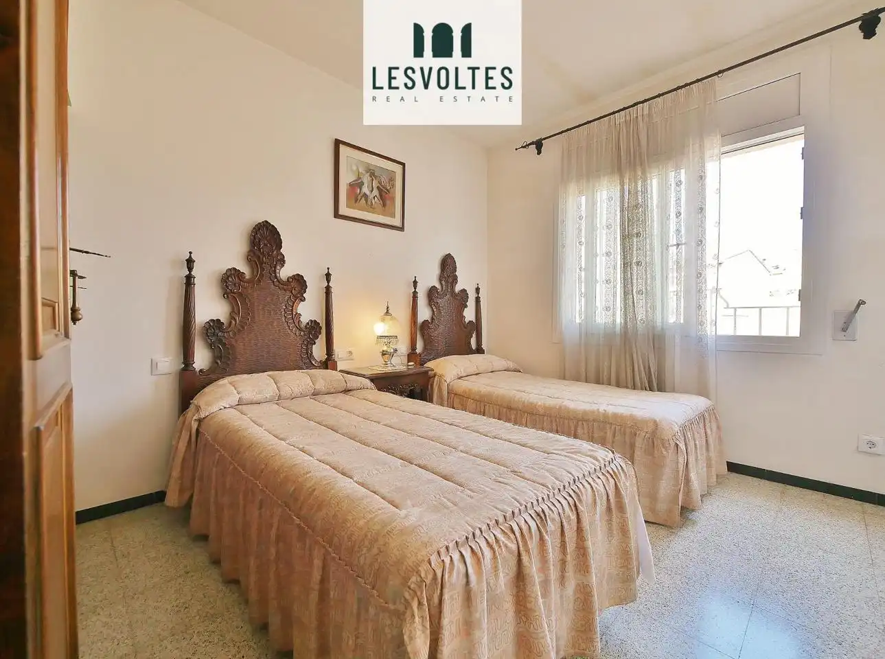 Schlafzimmer von Haus oder Chalet zum Verkauf in Palafrugell mit Klimaanlage, Heizung und Terrasse