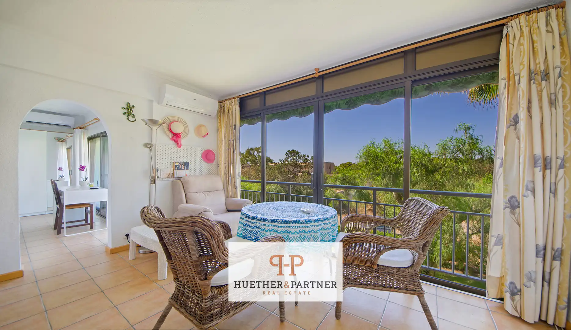 Balcony of Flat for sale in Manacor  with Air Conditioner and Furnished