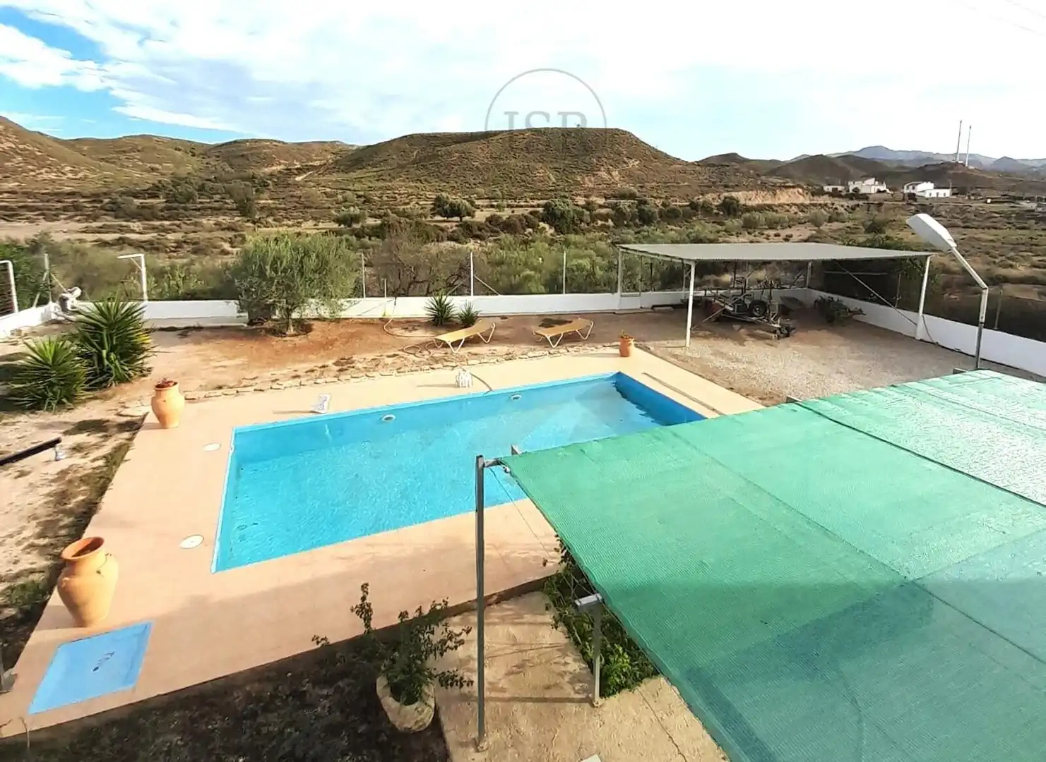 Piscina de Casa o xalet en venda en Sorbas amb Aire condicionat, Calefacció i Terrassa