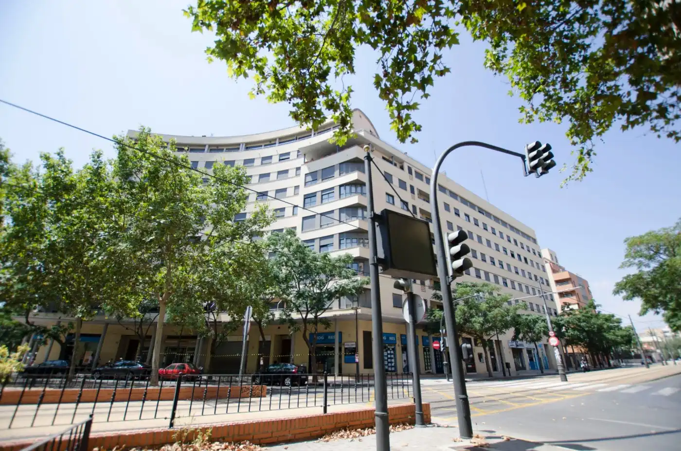Vista exterior de Pis de lloguer en Valencia amb Aire condicionat, Calefacció i Jardí privat