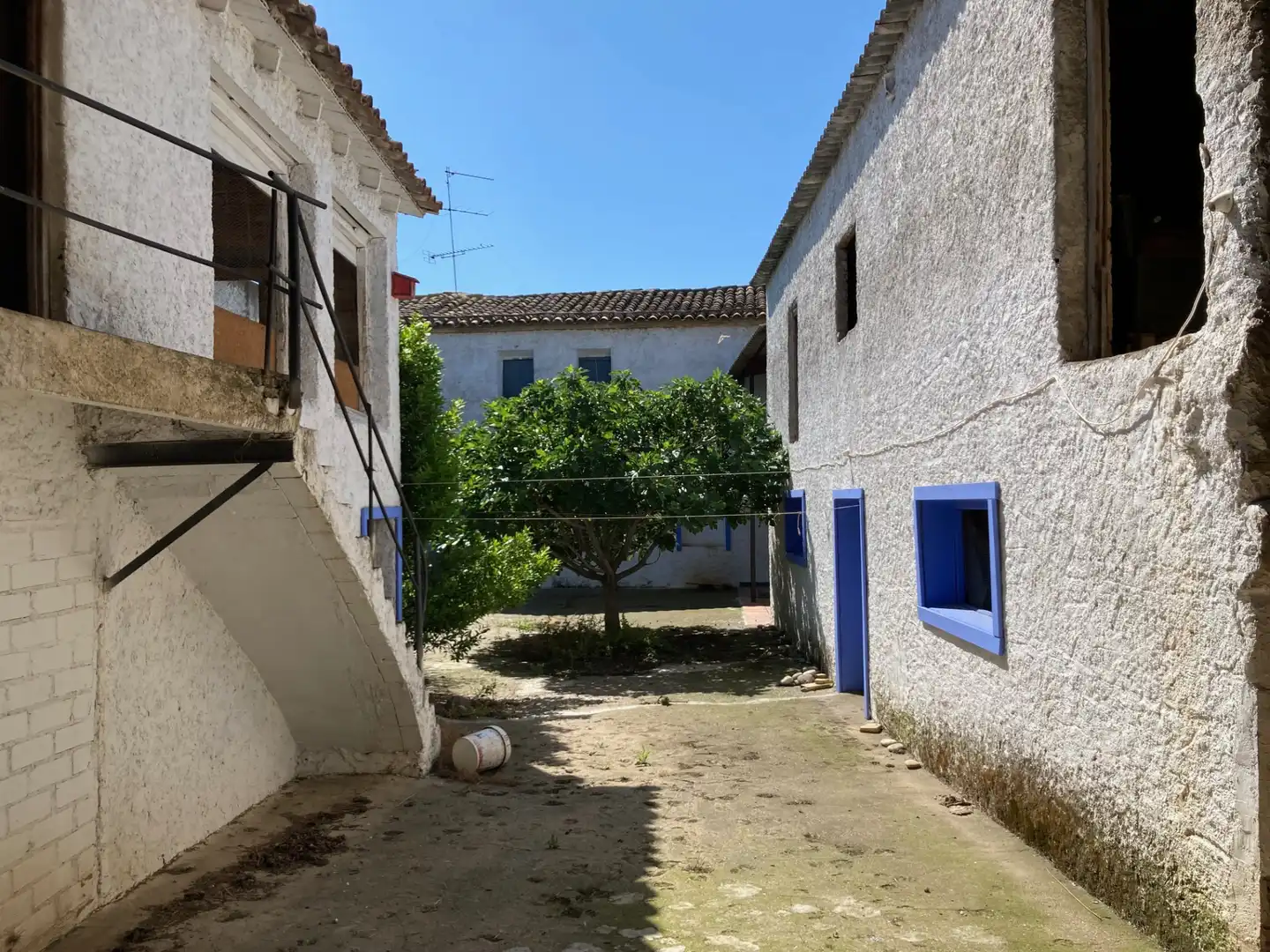 Vista exterior de Casa o chalet en venta en Albalate de Cinca con Jardín privado