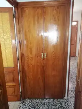 Schlafzimmer von Haus oder Chalet zur Miete in Yuncler mit Klimaanlage und Heizung