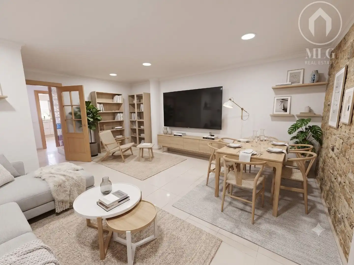 Sala d'estar de Casa o xalet en venda en Alhaurín de la Torre
